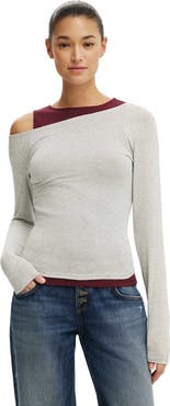 Cotton On Women's Morgan Layered Long Sleeve