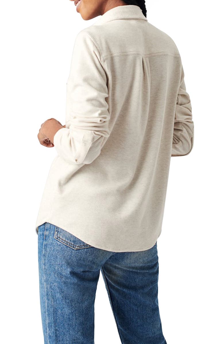 Faherty Legend<sup>™</sup> Sweater Shirt, Alternate, color, Off White