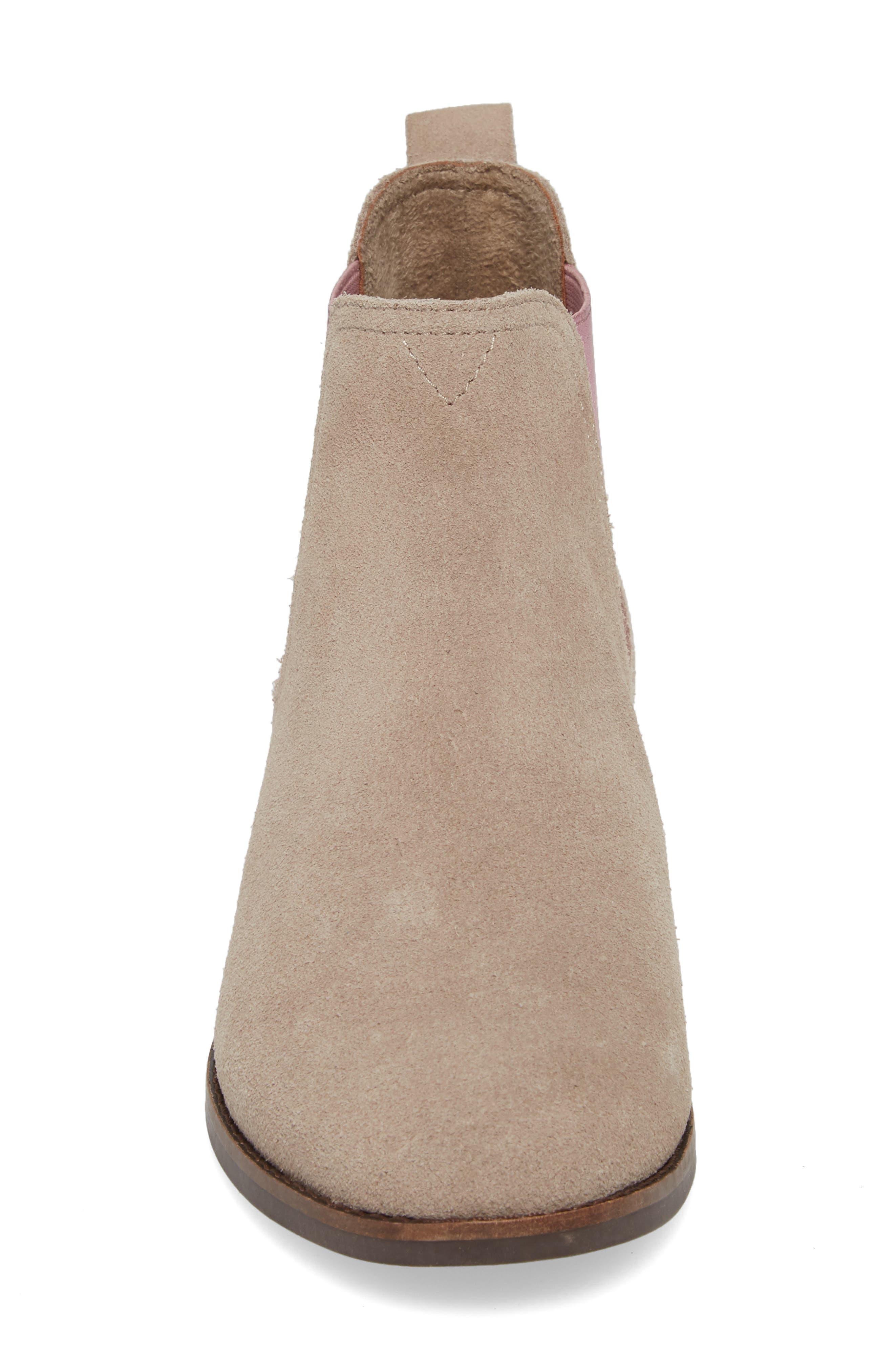 Ella Chelsea Boot, Alternate, color, TAUPE SUEDE