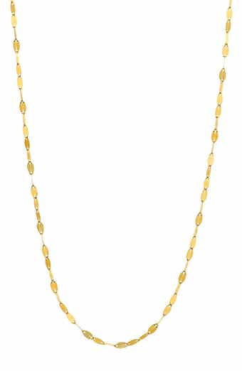 AMERICAN EXCHANGE Flat Link Chain Necklace