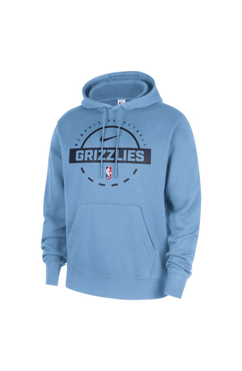 Nike Men's Nike Light Blue Memphis Grizzlies 2025/26 Authentic Practice Club Pullover Hoodie, Alternate, color, Light Blue