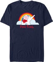Paul Frank Men's Paul Frank Ellie Rainbow Graphic T-Shirt