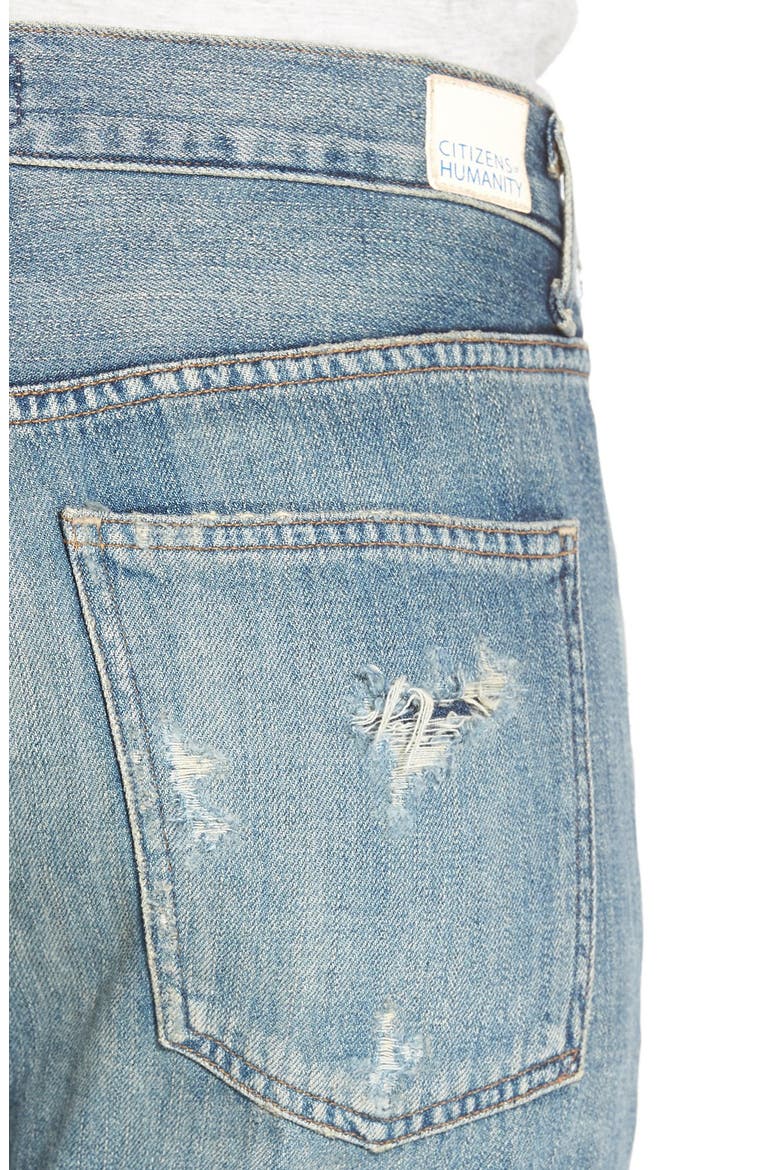 'Sasha' Destroyed Flare Jeans, Alternate, color, FREEMONT