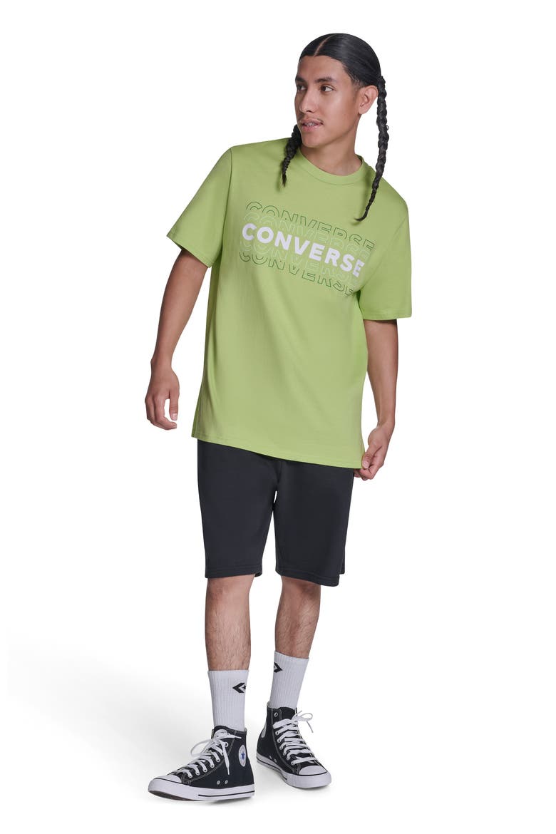 Outlines T-Shirt, Alternate, color, NEON MATCHA