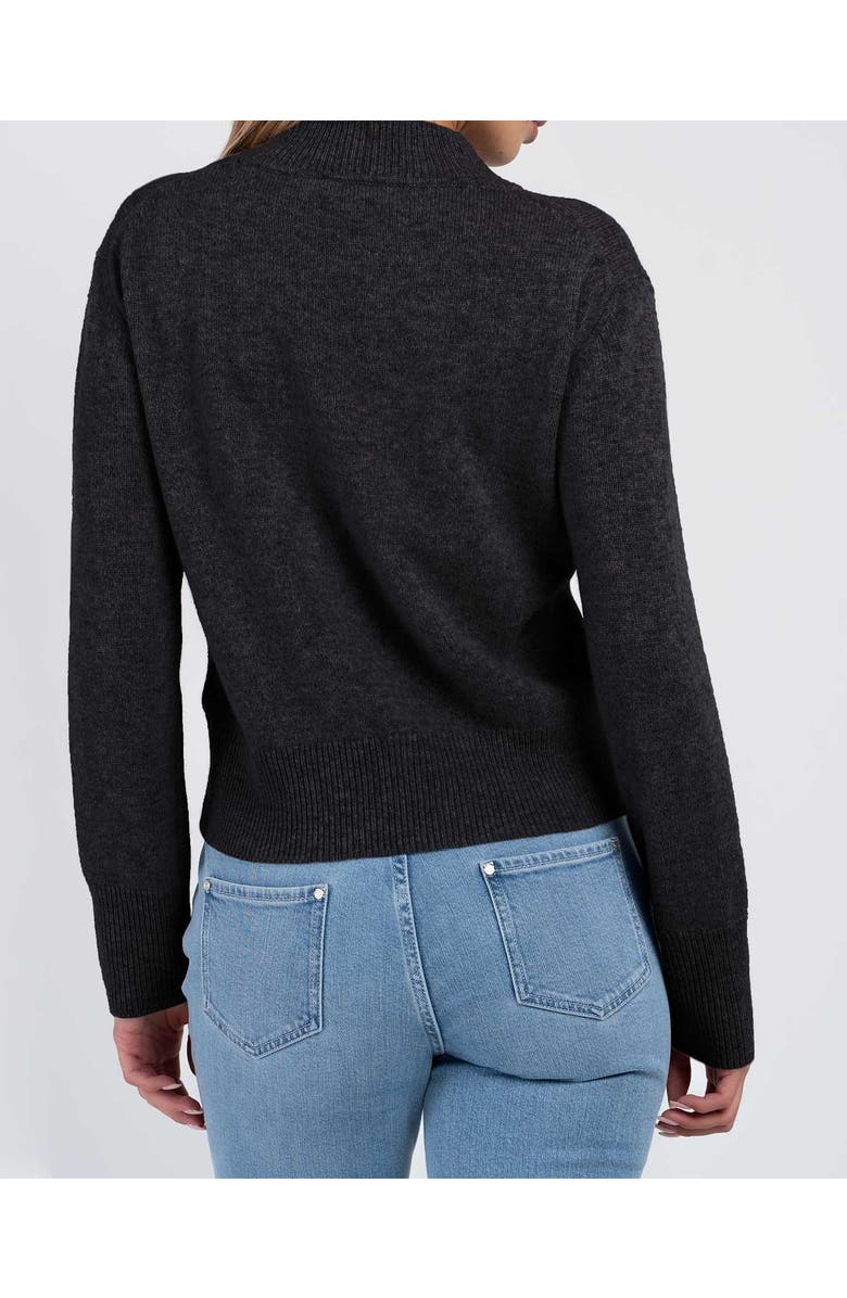 Kettlewell Tina Merino Sweater, Alternate, color, Charcoal Marl