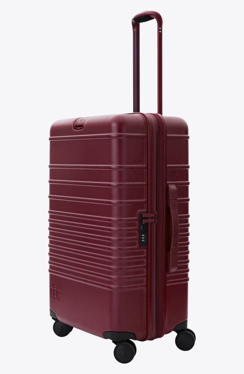Beis Béis The 26-inch Expandable Check-in Roller In Burgundy