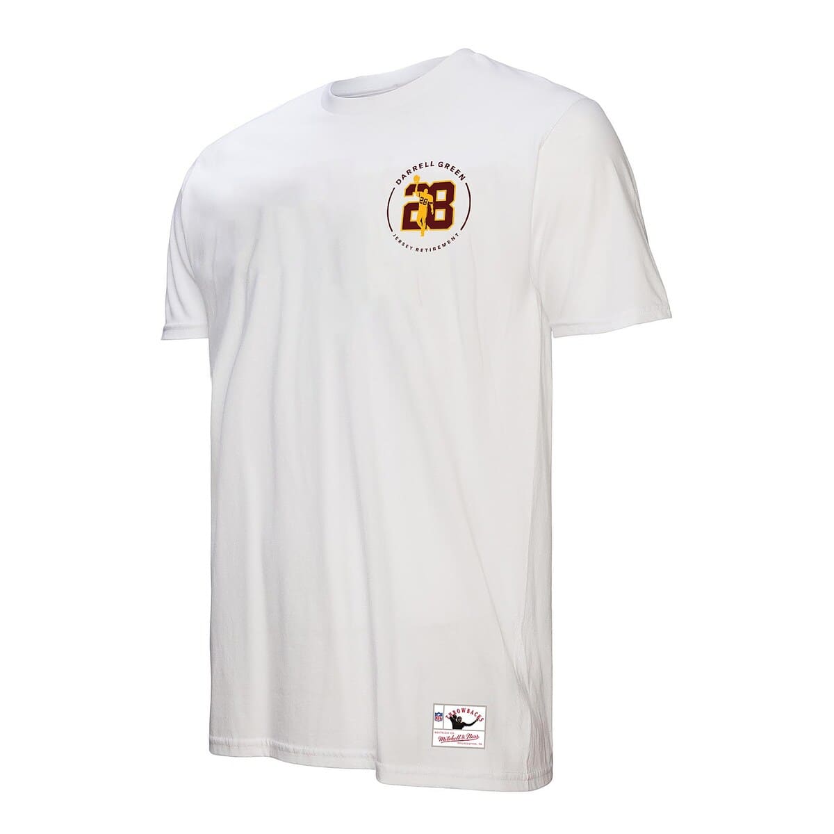 Men's Mitchell & Ness Darrell Green White Washington Commanders  Retired Player Name & Number T-Shirt - image 2