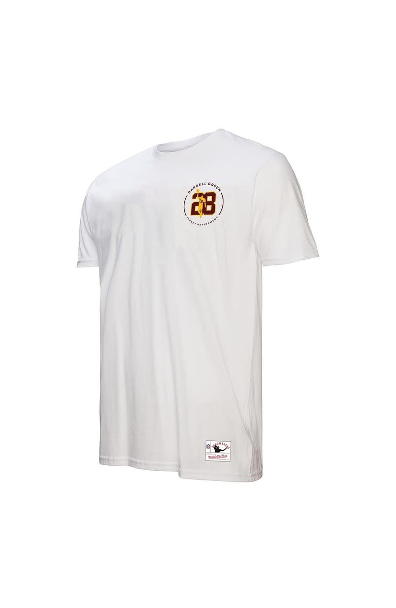 Mitchell & Ness Men's Mitchell & Ness Darrell Green White Washington Commanders Retired Player Name & Number T-Shirt, Alternate, color, White