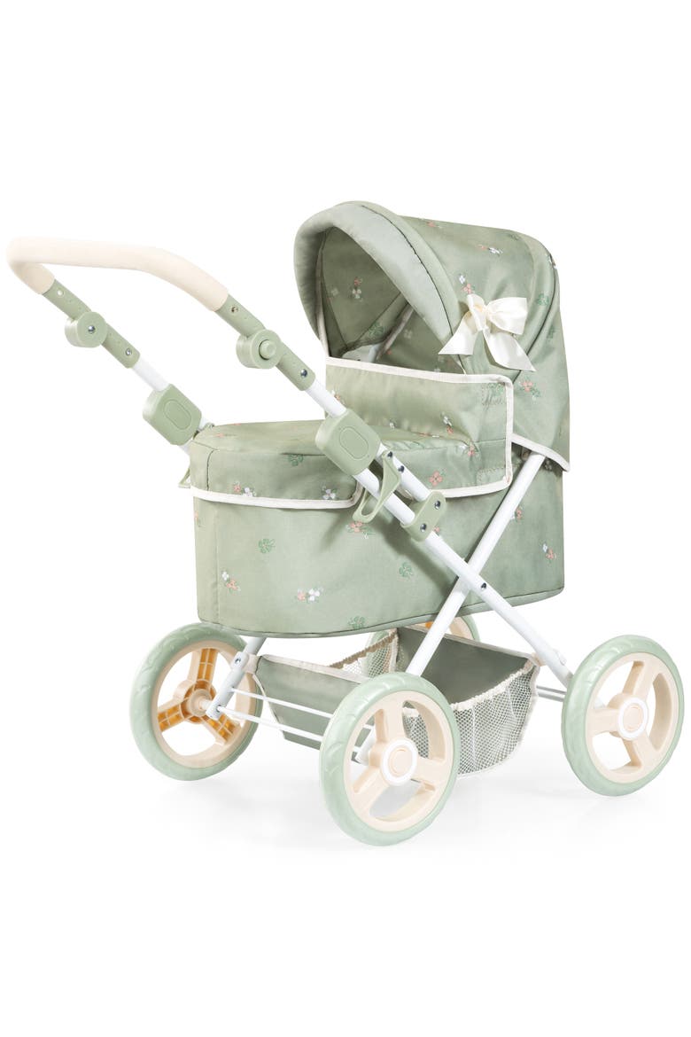 Doll Pram Trendy Play Push Stroller Fits 18" Dolls, Ages 3+, Alternate, color, Multicolored