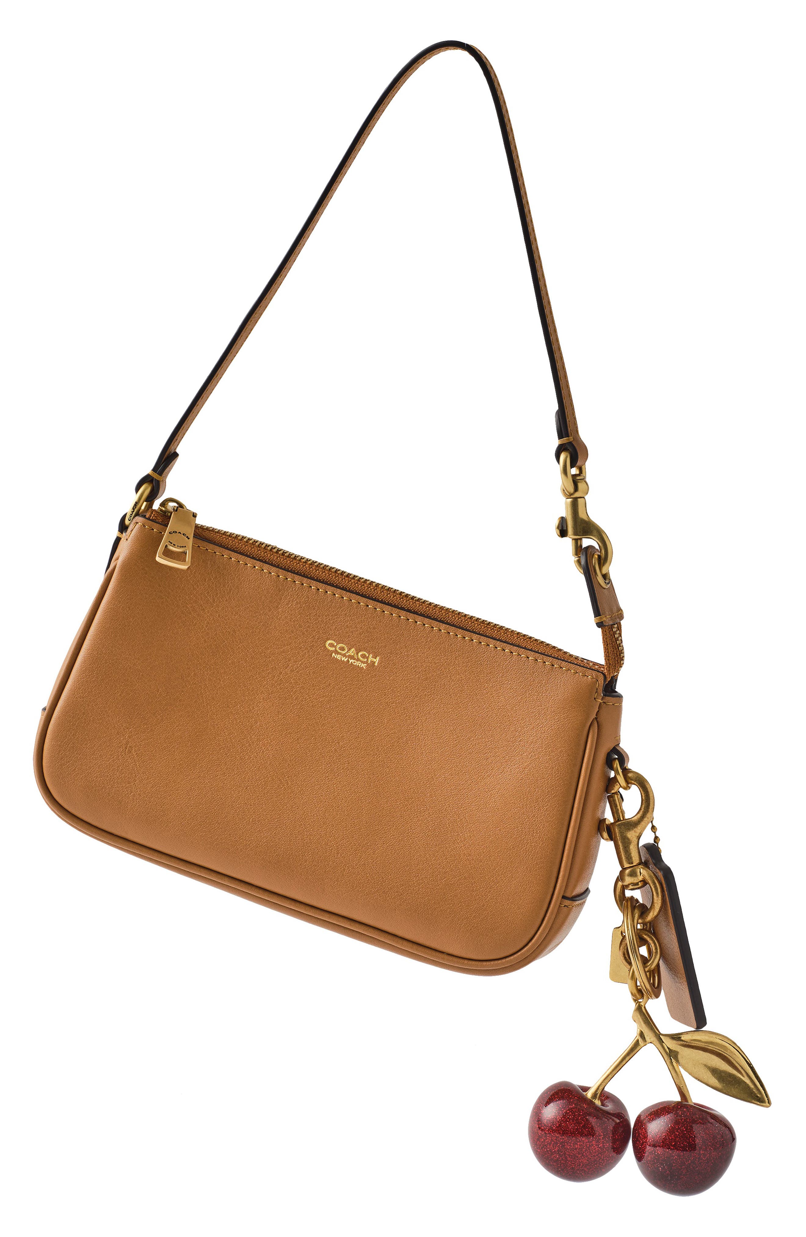 COACH Cherry Bag Charm, Alternate, color, Lh/Red Apple