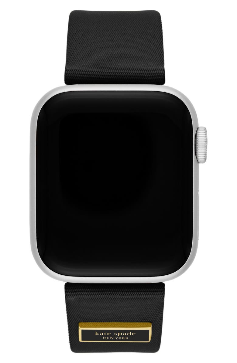 Kate Spade New York braided leather 20mm Apple Watch<sup>®</sup> watchband, Alternate, color, 