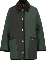 Barbour Meryl Colorblock Quilted Jacket
