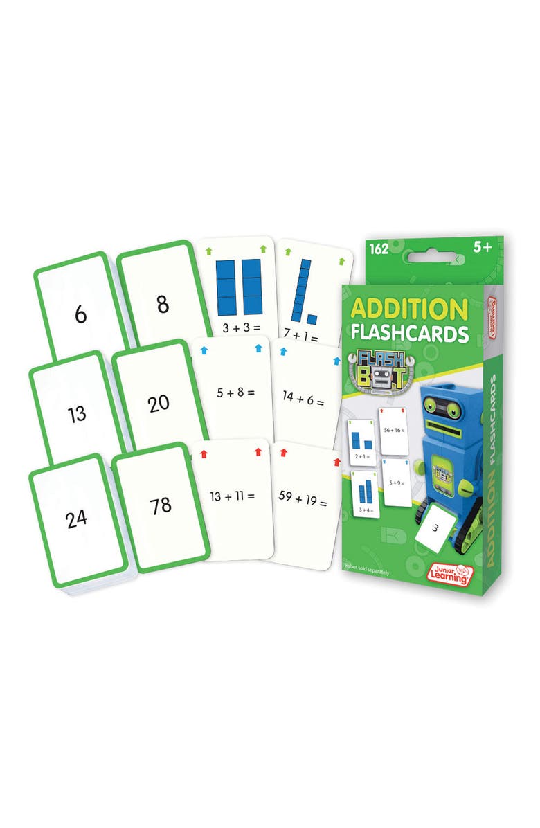 Junior Learning Addition Flashcards Medium, Main, color, Multicolored