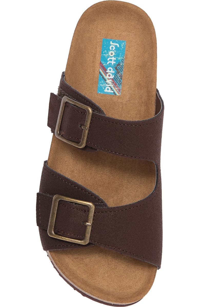 SCOTT DAVID Lil Jack Footbed Sandal, Alternate, color,