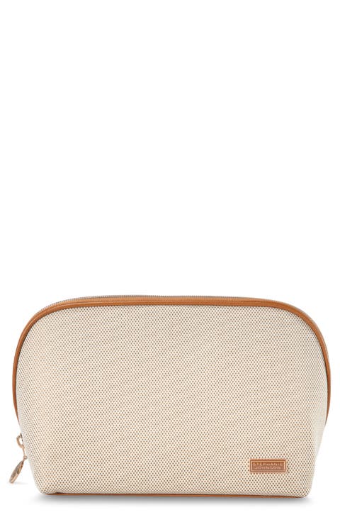 Tropea Ivory Lola Makeup Bag