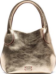 Frances Valentine Sweet Pea Mini Metallic Leather Handbag