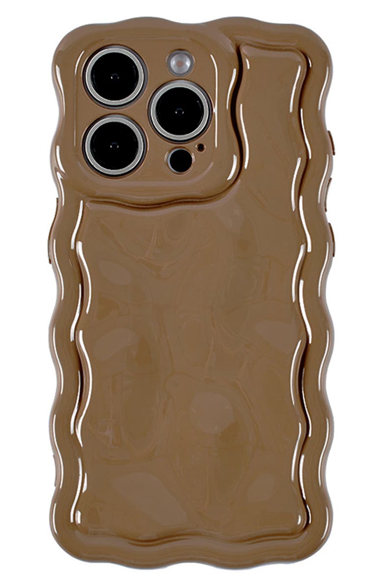 Auramma Meteorite iPhone 15 Pro Case, Main, color, Khaki