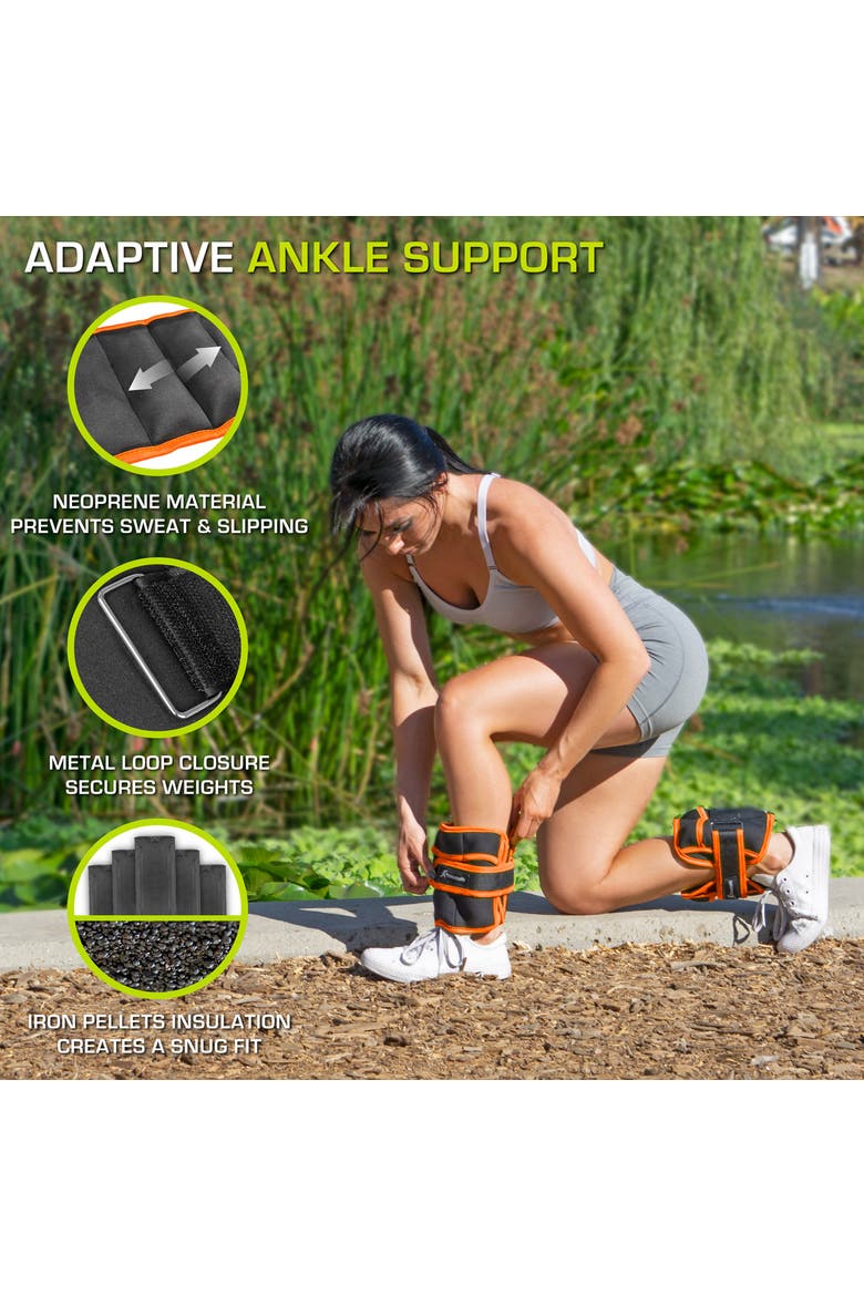 Adjustable Ankle Weights, Alternate, color, 3.5 lb