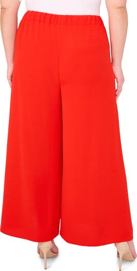 CeCe Wide Leg Wrap Pants | Nordstrom