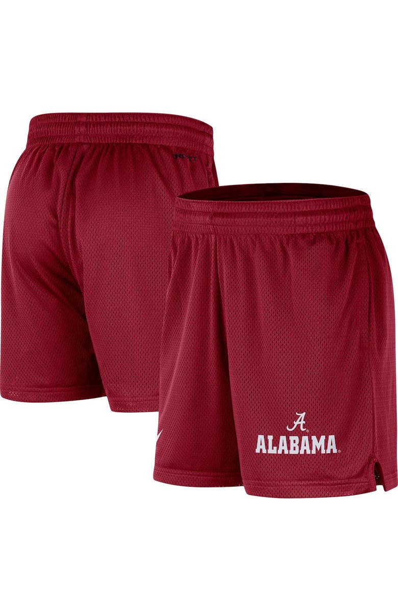 Nike Men's Nike Crimson Alabama Crimson Tide Mesh Performance Shorts, Alternate, color,