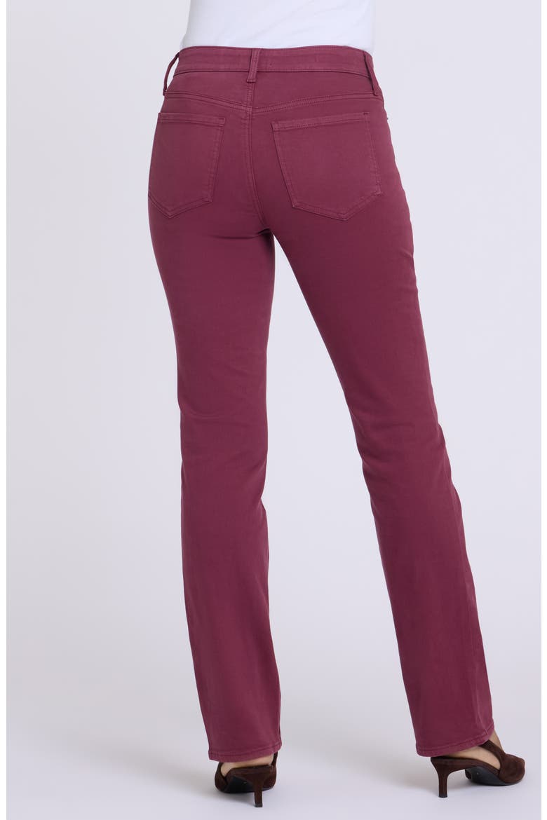 Marilyn Straight Leg Jeans, Alternate, color, TRUE BURGUNDY