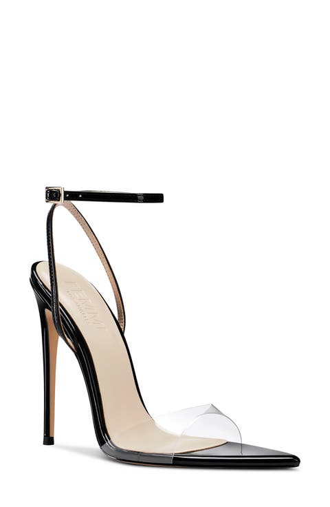 GG Ankle Strap Pointed Toe Sandal (Women)