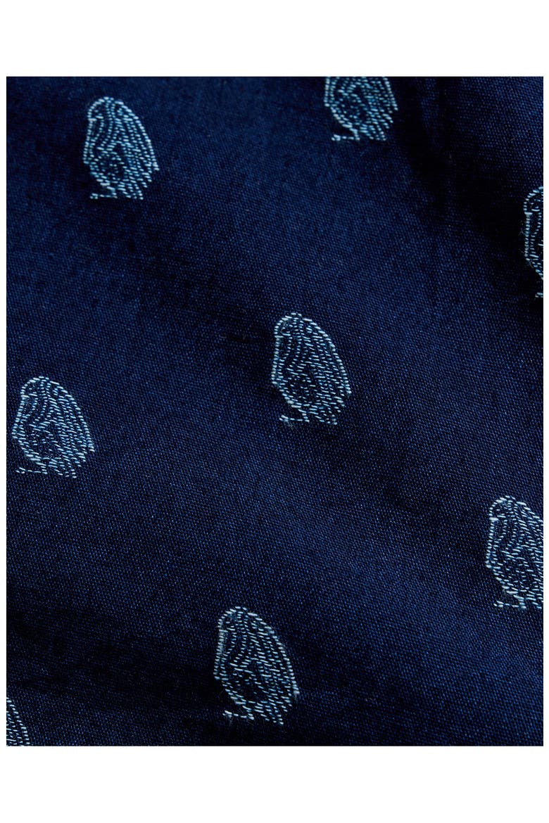 Pelican Paisley Wilson Button-Up Shirt, Alternate, color, CARBON BLUE