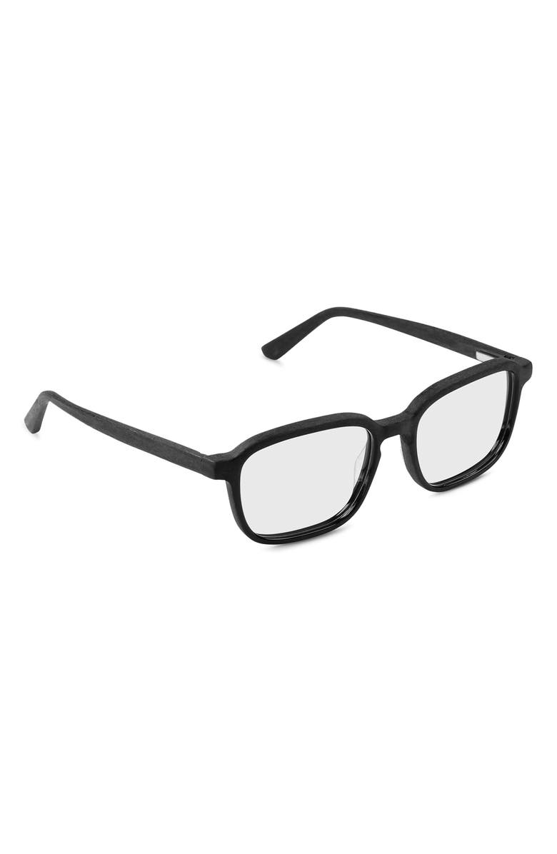 eyebobs Well Done 52mm Blue Light Blocking Square Reading Glasses, Alternate, color,