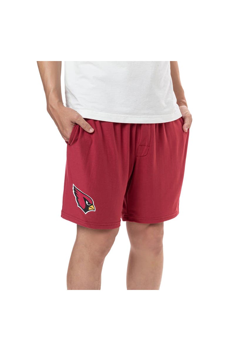 CONCEPTS SPORT Men's Concepts Sport Cardinal Arizona Cardinals Gauge Jam Two-Pack Shorts Set, Main, color, 