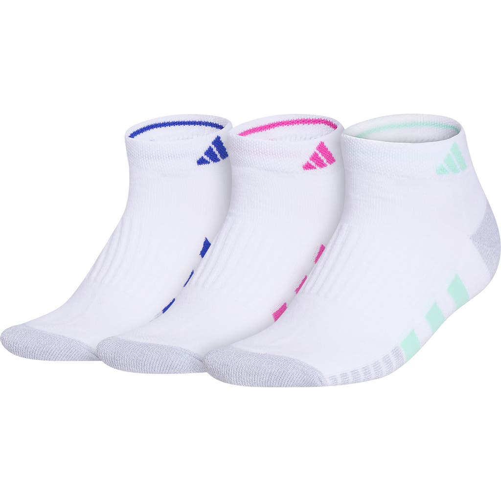 Adidas Originals Adidas 3-pack Cushioned 3.0 Ankle Socks In White