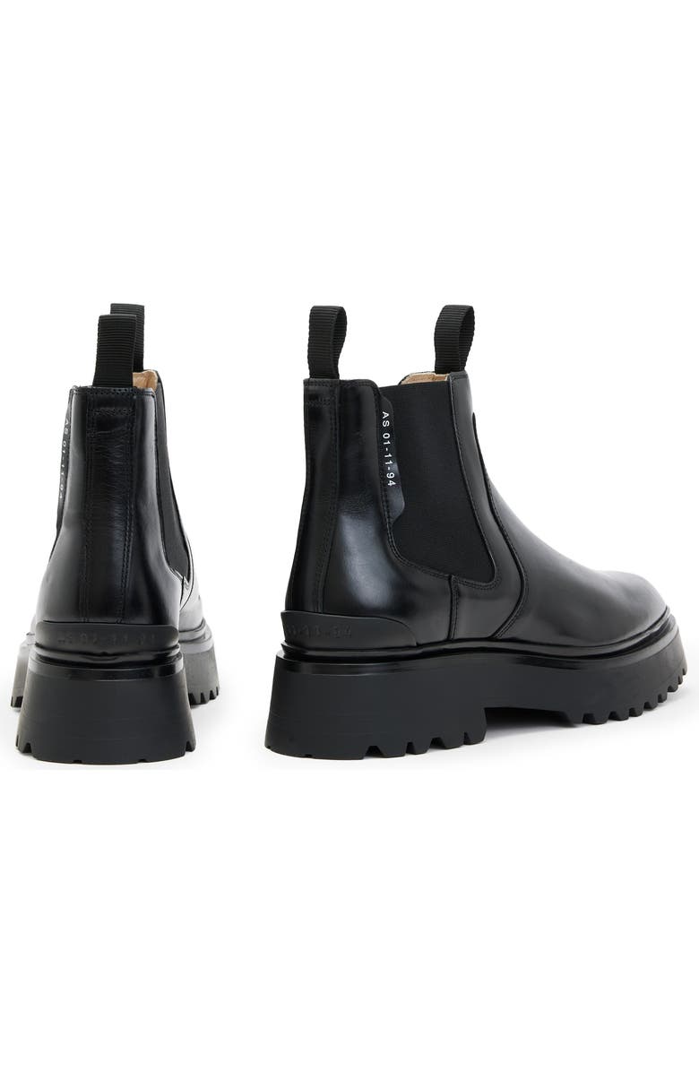 AllSaints Arlo Lug Chelsea Boot, Alternate, color,
