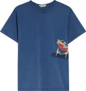 JW Anderson Peeking Frog Graphic T-Shirt