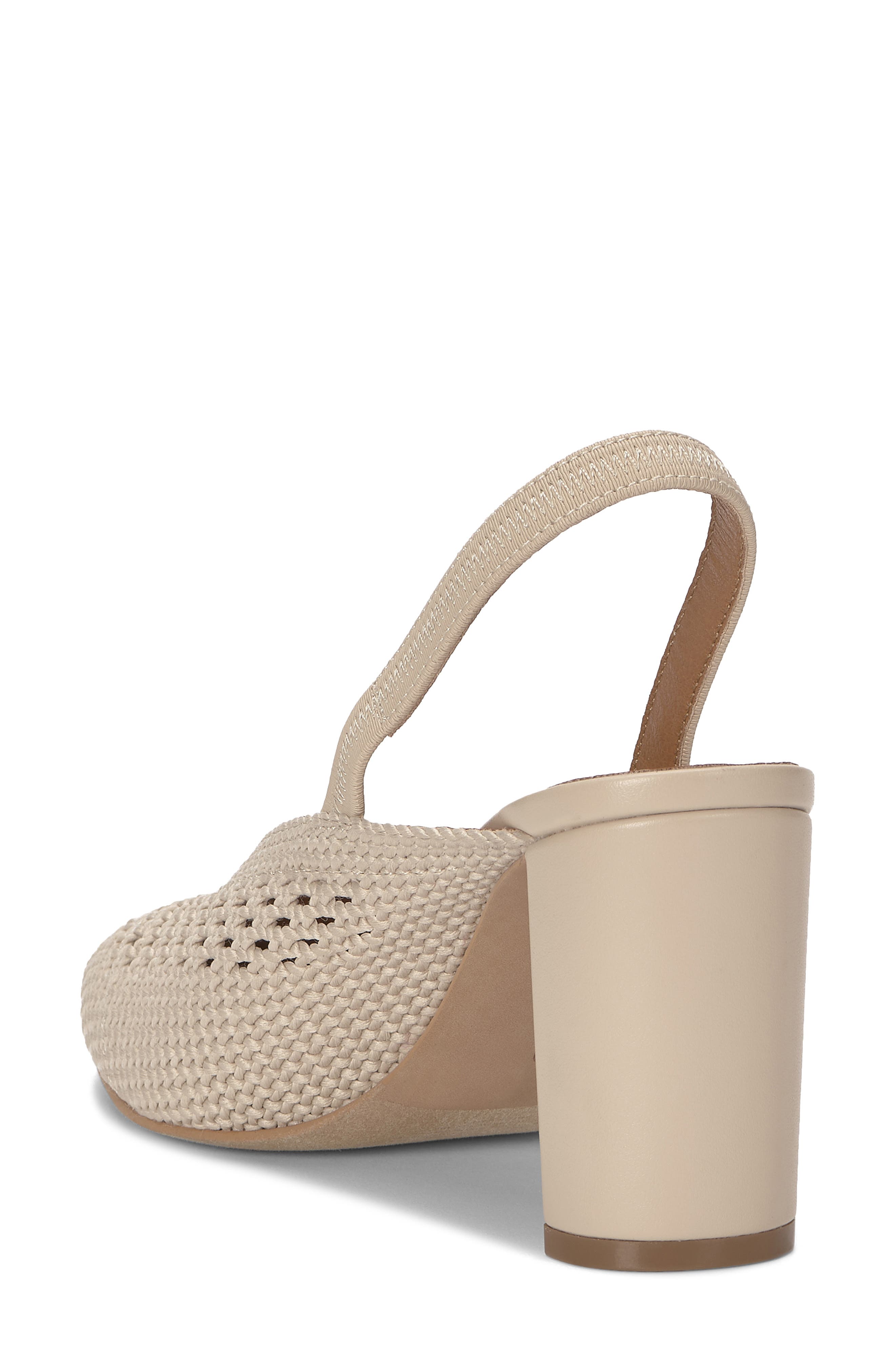 Lucky Brand Melony Slingback Pump, Alternate, color, Natural Mk Knit