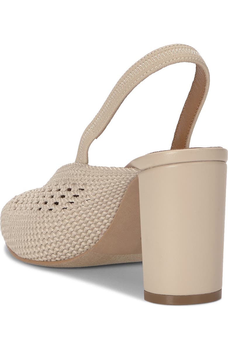 Lucky Brand Melony Slingback Pump, Alternate, color, Natural Mk Knit