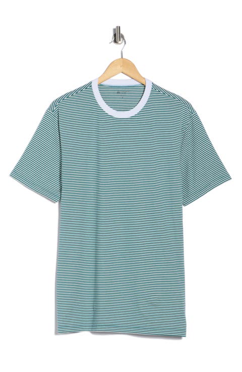 Bryce Crewneck Stretch Cotton T-Shirt