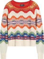 Pendleton Raglan Sleeve Cotton Sweater