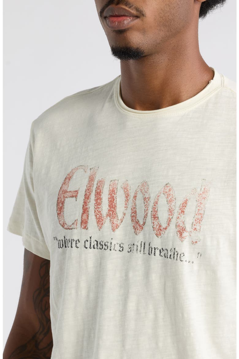 Core Logo Slub T-Shirt, Alternate, color, VINTAGE WHITE