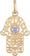 EDEN PRESLEY Cutout Hamsa Pendant