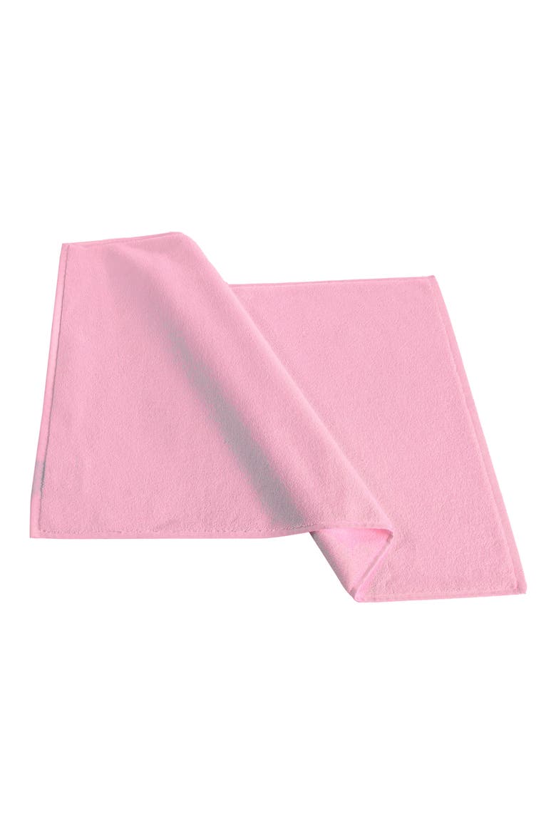 Puresoft 2-Piece Turkish Cotton Bath Mats, Alternate, color, PINK