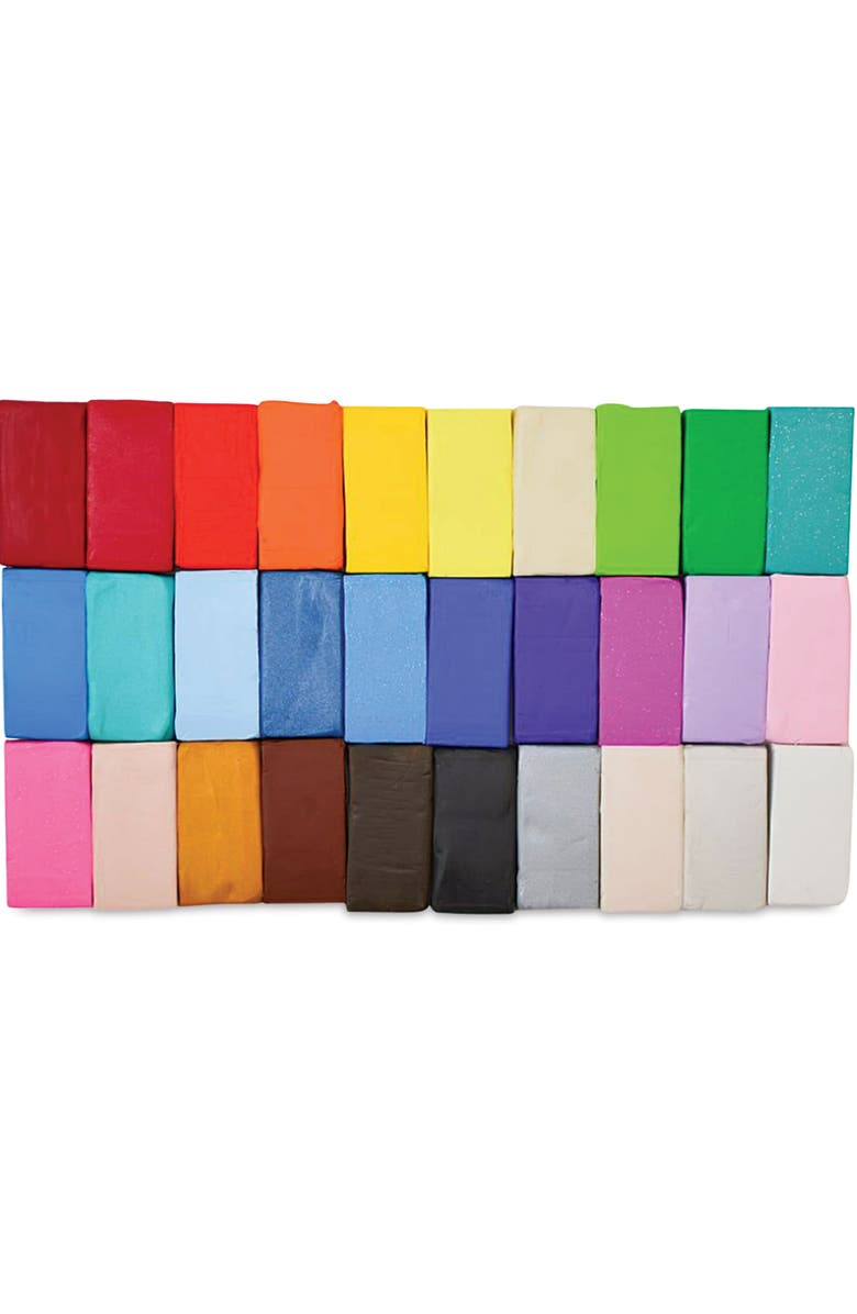 Sculpey Polymer Clay Sampler Pack (30) 1oz, Alternate, color, Multicolored