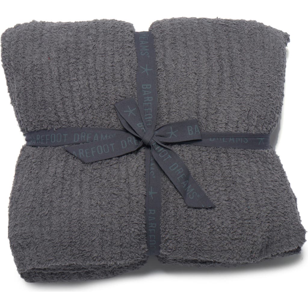 Barefoot Dreams Cozychic® Ribbed Bed Blanket In Gray
