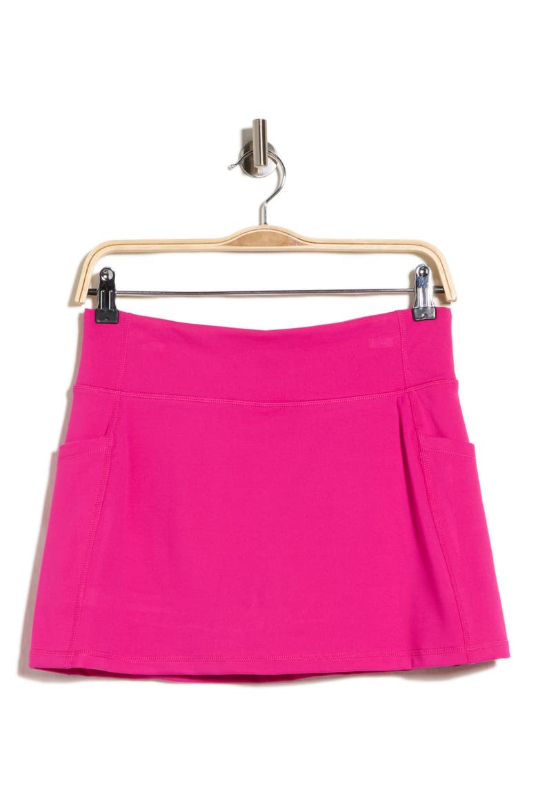 Balance Compression Super High Skort, Alternate, color, FESTIVE PINK