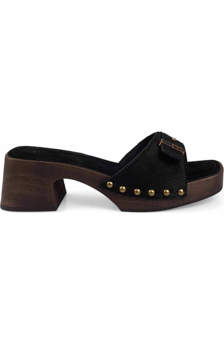 Candie's Shanda Platform Slide Sandal, Alternate, color, Black Leather