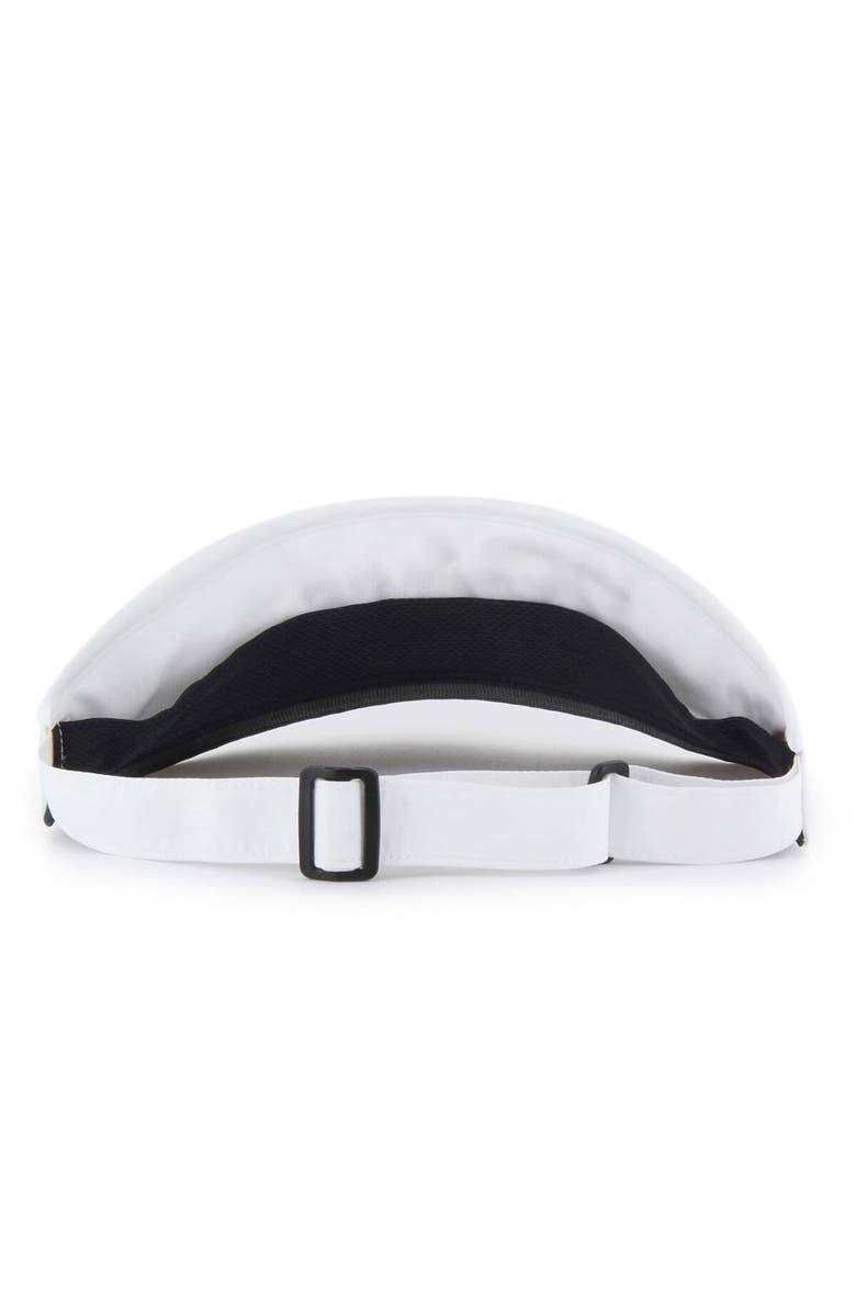 '47 Men's '47 White LSU Tigers Melbourne brrr° Adjustable Visor, Alternate, color, 