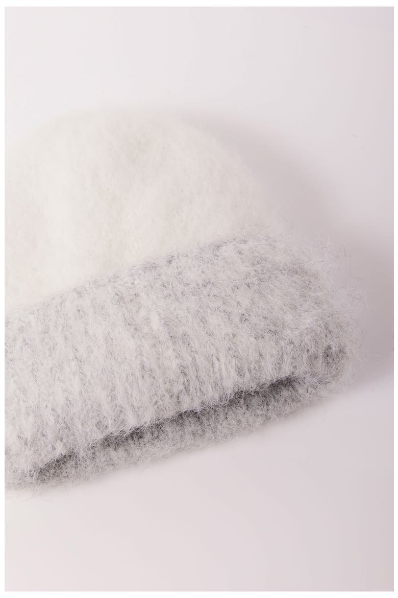 Forever Fuzzy Beanie, Alternate, color, ICING