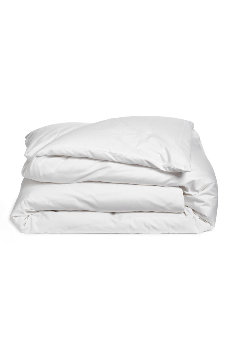 The White Company Single Row Cord Egyptian Cotton Duvet Cover, Main, color, 
