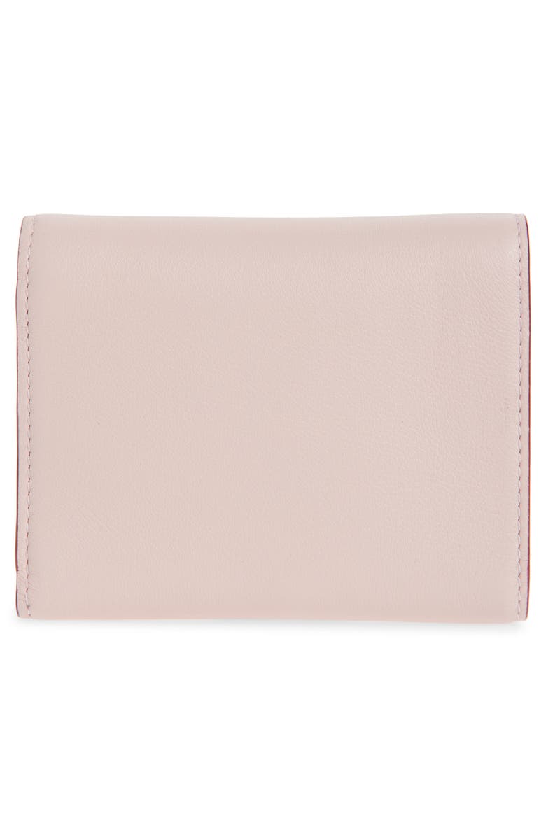 Strathberry Mosaic Lunar New Year Snake Calfskin Trifold Wallet, Alternate, color, 