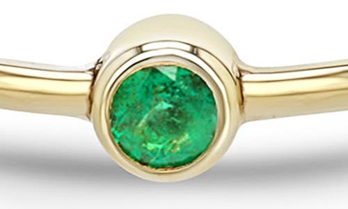 Zoë Chicco Opal Stacking Ring In Gold
