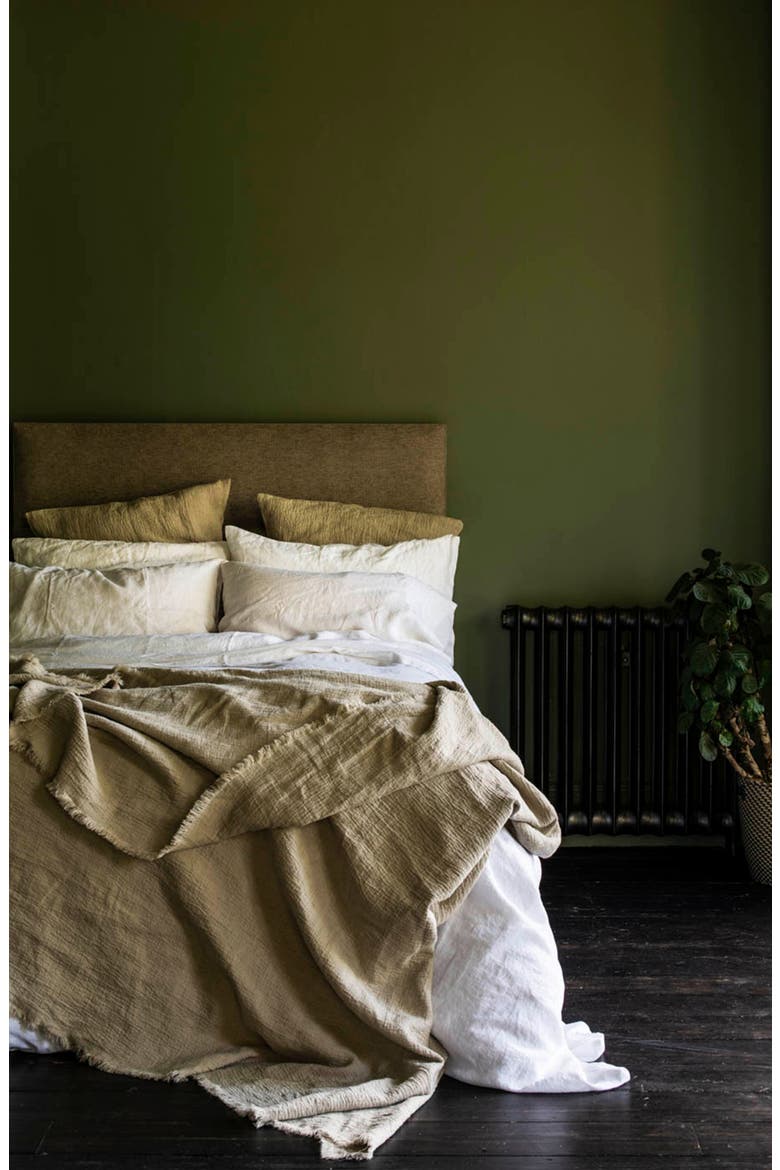 Linen Sheet Set, Alternate, color, WHITE