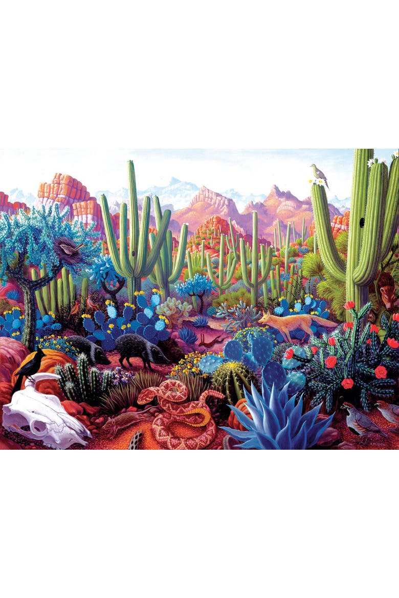 Cactusland 1000 piece Jigsaw Puzzle for Adults, Alternate, color, Multicolor